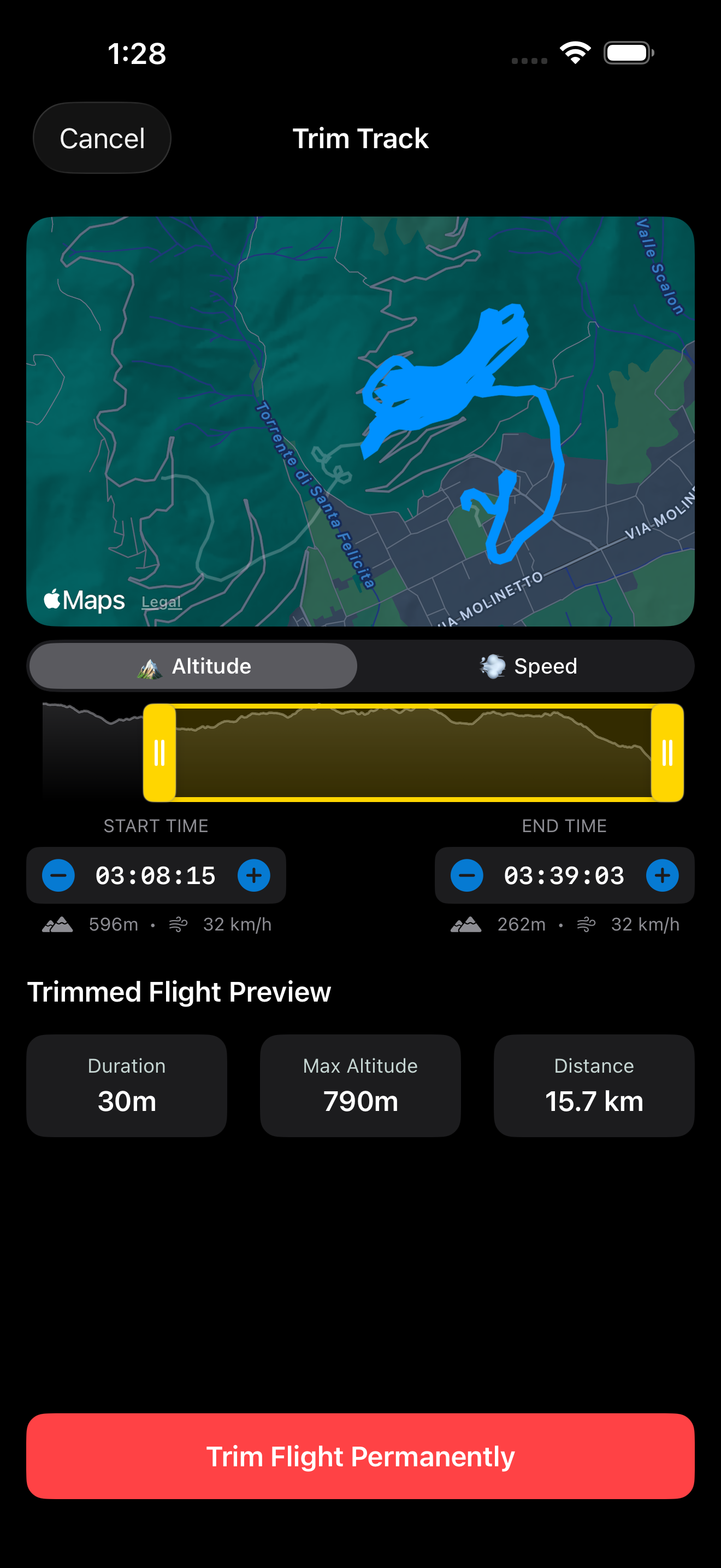 Precision Flight Trimming